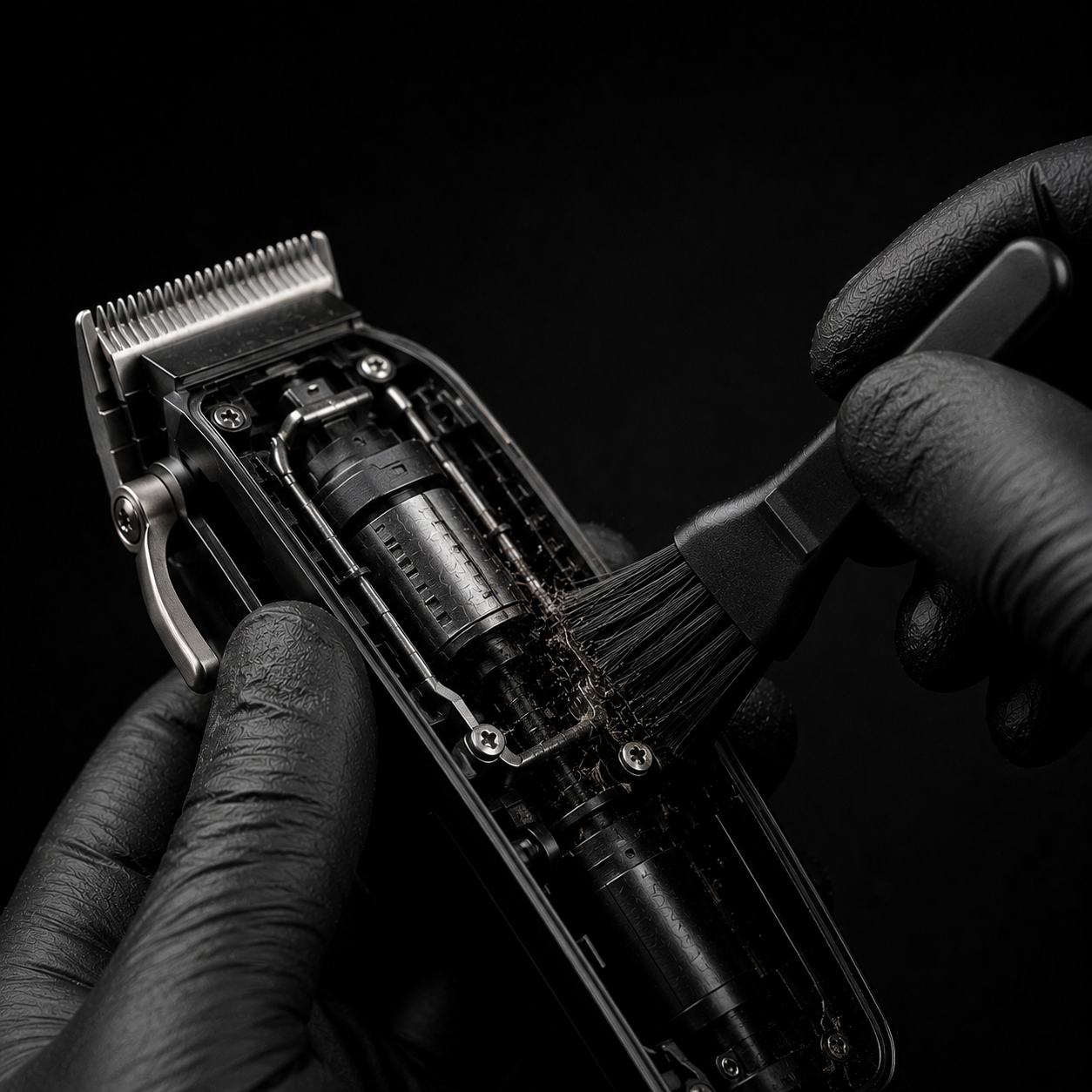 NETTOYAGE COMPLET TONDEUSES Le QG du Barbier