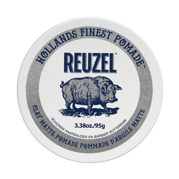 CLAY MATTE POMADE - REUZEL Le QG du Barbier