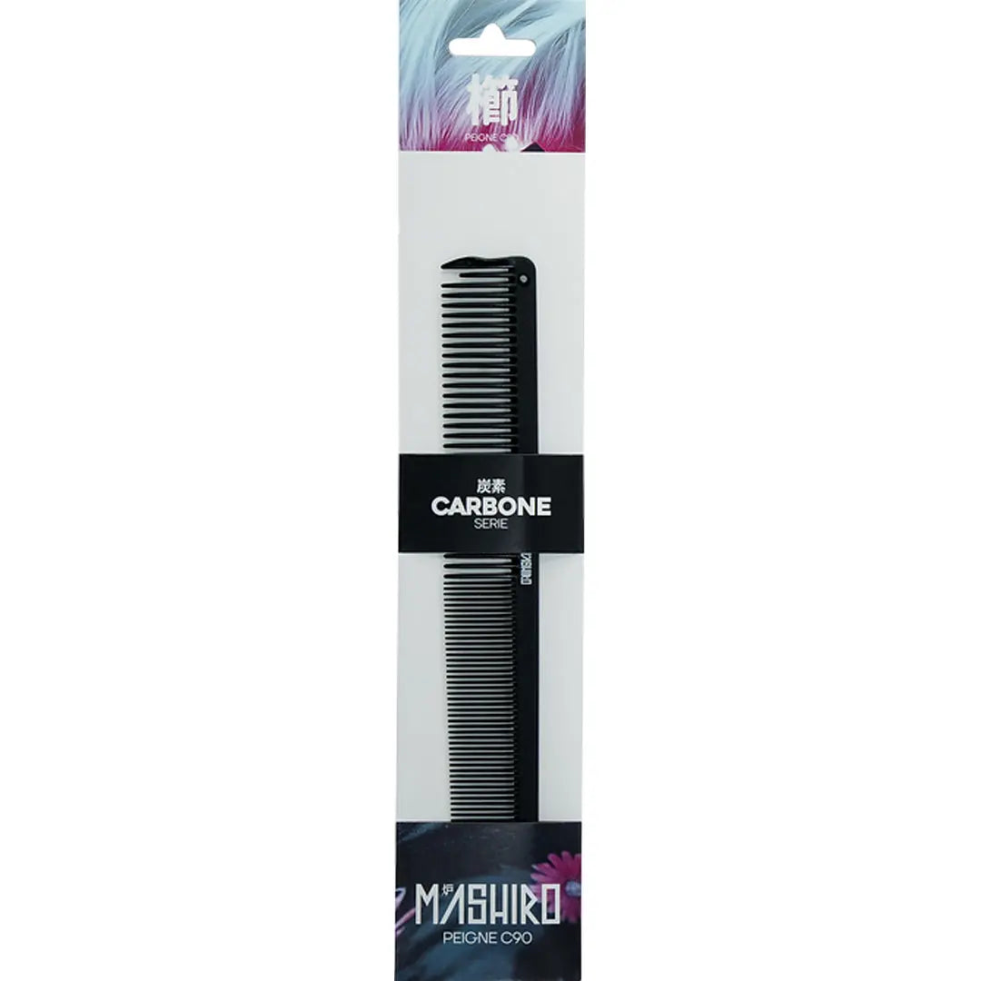 Peigne carbone C90 MASHIRO Le QG du Barbier