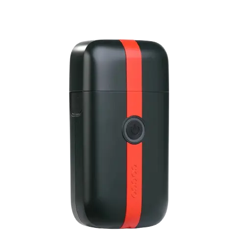 SHAVER VELOCE LITE ROUGE ET NOIR - COCCO Le QG du Barbier