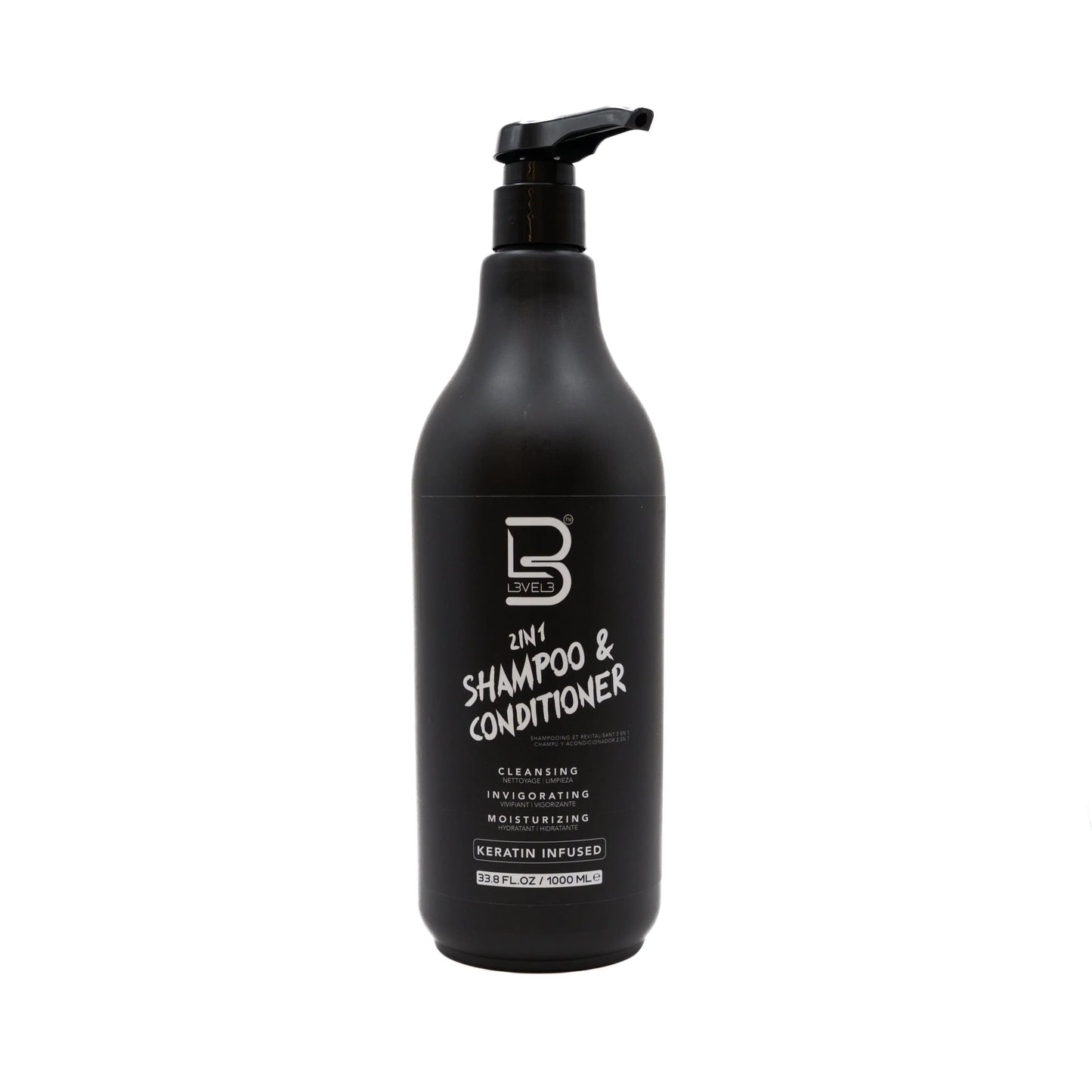 2IN1 SHAMPOing CONDITIONNER 1L - LEVEL3