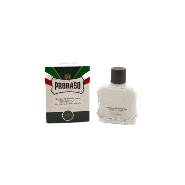 AFTER SHAVE BALM GREEN 100ML - PRORASO Le QG du Barbier