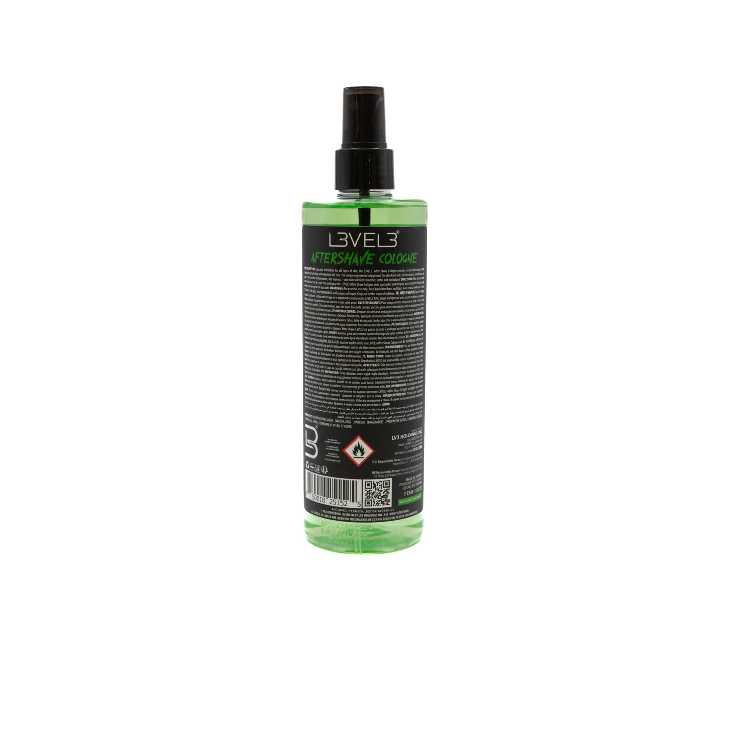 APRES RASAGE COLOGNE FERSH 400 ML - L3VEL3