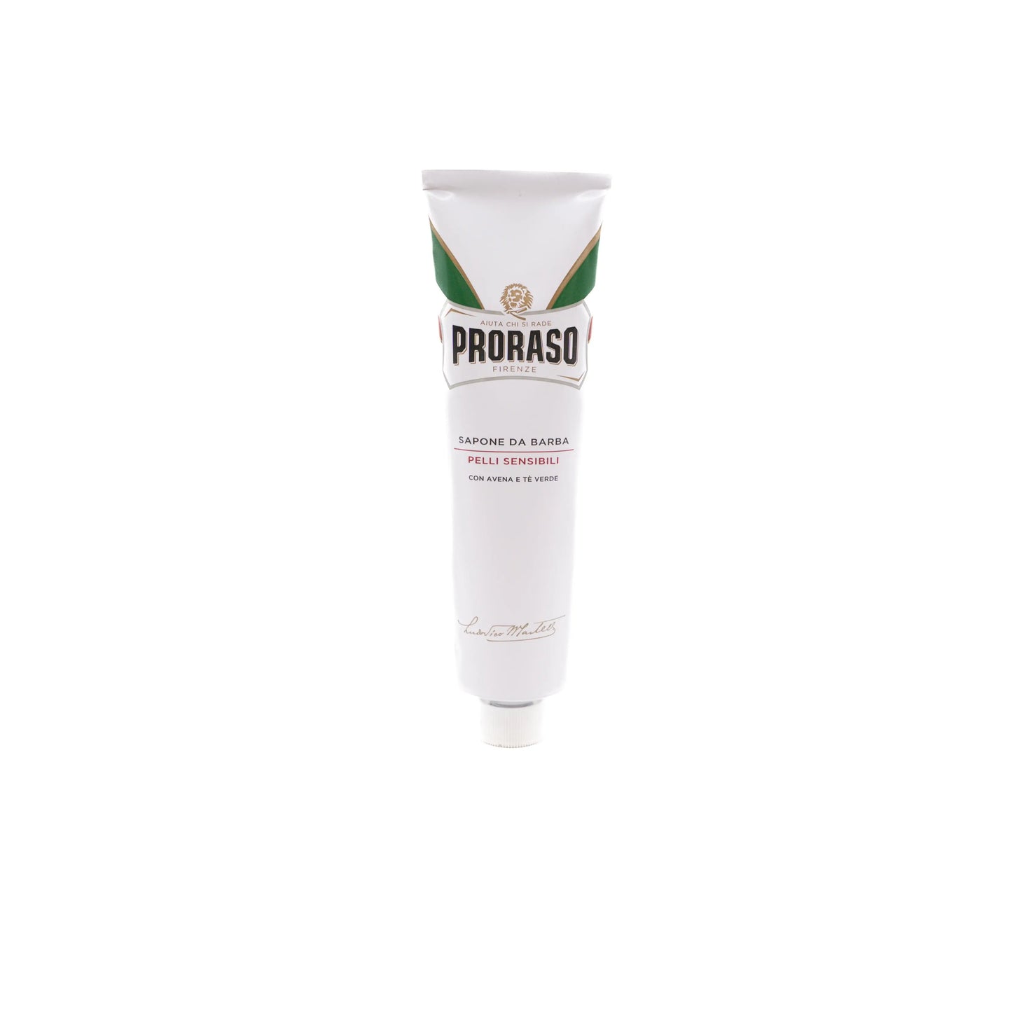 SHAVING SOAP IN TUBE WHITE 150ML - PRORASO Le QG du Barbier