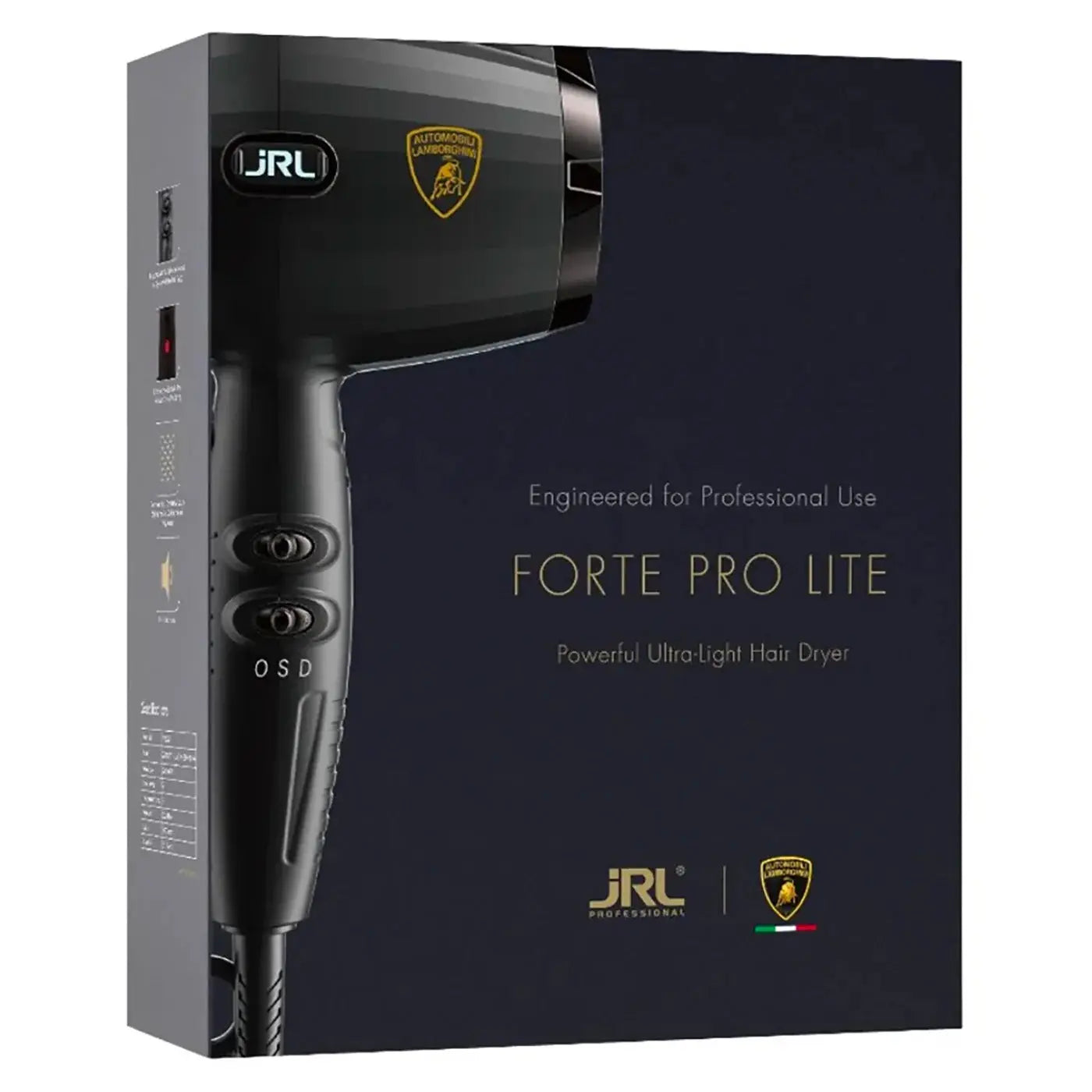 SECHE CHEVEUX JRL FORTE PRO LITE LAMBORGHINI NOIR