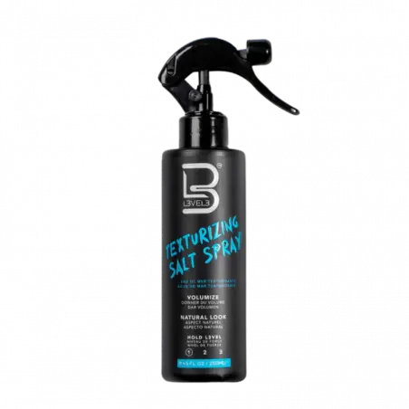 TEXTURINZING SALT SPRAY 250 ML - LEVEL3 Le QG du Barbier