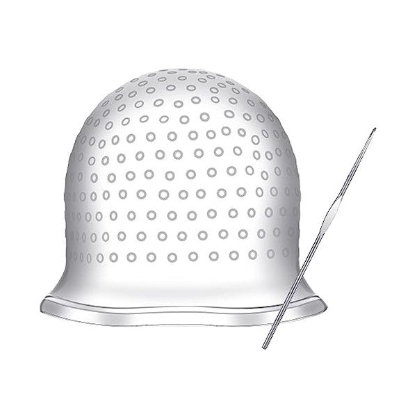 BONNET SILICONE POUR MECHE AVEC CROCHET Le QG du Barbier