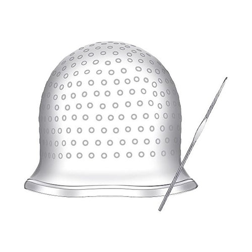 BONNET SILICONE POUR MECHE AVEC CROCHET Le QG du Barbier