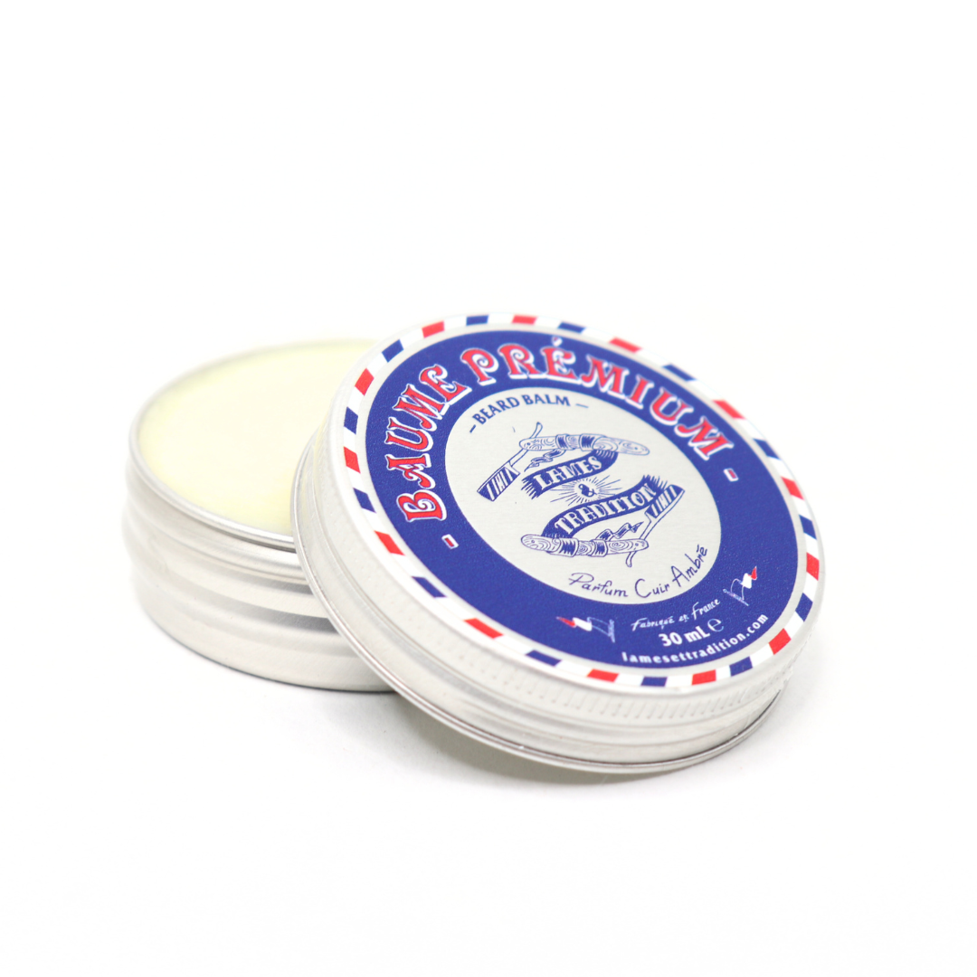 BAUME À BARBE PREMIUM 30ML - LAMES ET TRADITION Le QG du Barbier