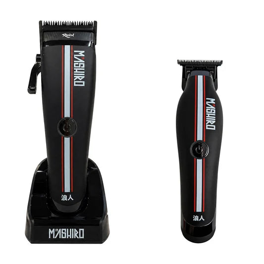 COFFRET DUO CLIPPER/TRIMMER RONIN - MASHIRO Le QG du Barbier