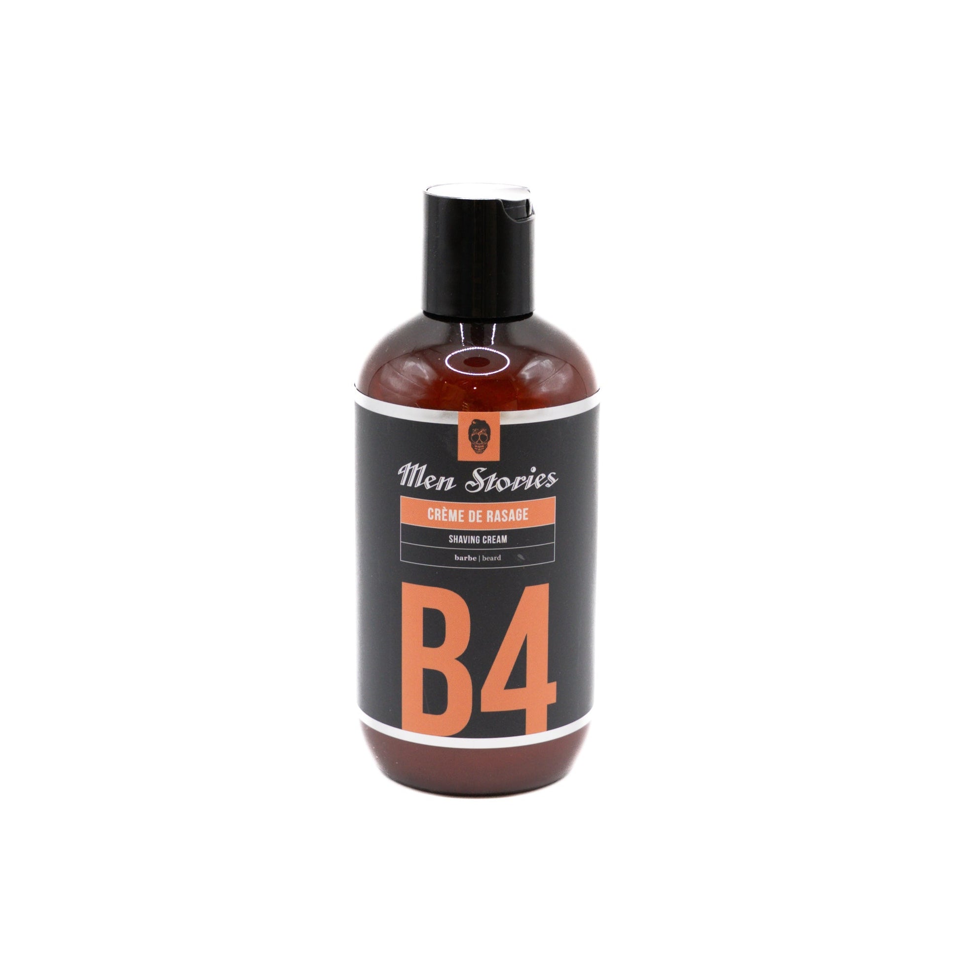 CREME DE RASAGE B4 - MEN STORIES Le QG du Barbier