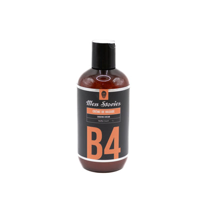CREME DE RASAGE B4 - MEN STORIES Le QG du Barbier