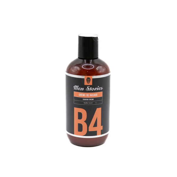 CREME DE RASAGE B4 - MEN STORIES Le QG du Barbier