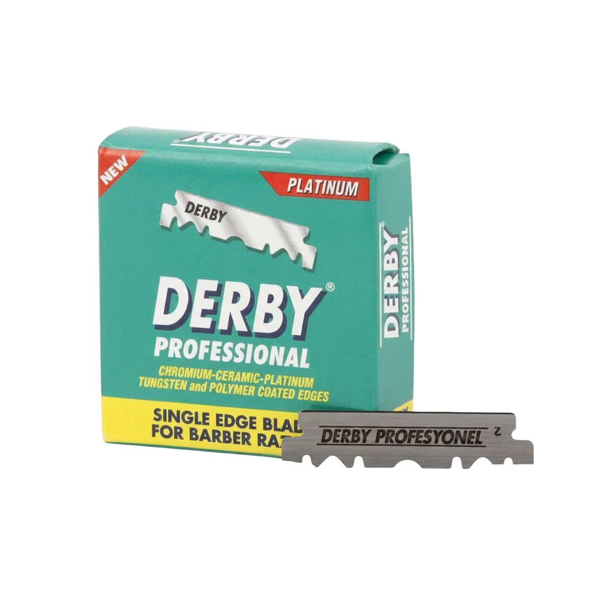 LAMES DE RASOIR x100 - DERBY Le QG du Barbier