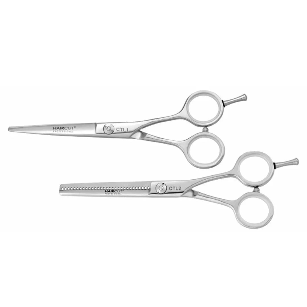 DUO CISEAUX/SCULPTEUR G 5.5 FUN - HAIRCUT Le QG du Barbier