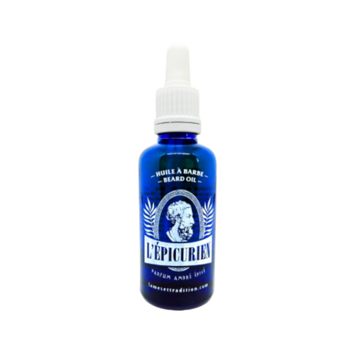 HUILE A BARBE L'EPICURIEN 50ML - L&T Le QG du Barbier