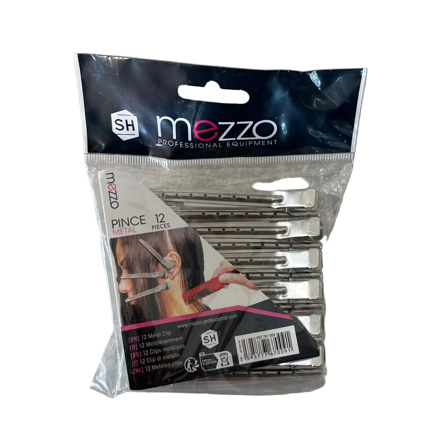 PINCE EN METAL X 12 - MEZZO Le QG du Barbier