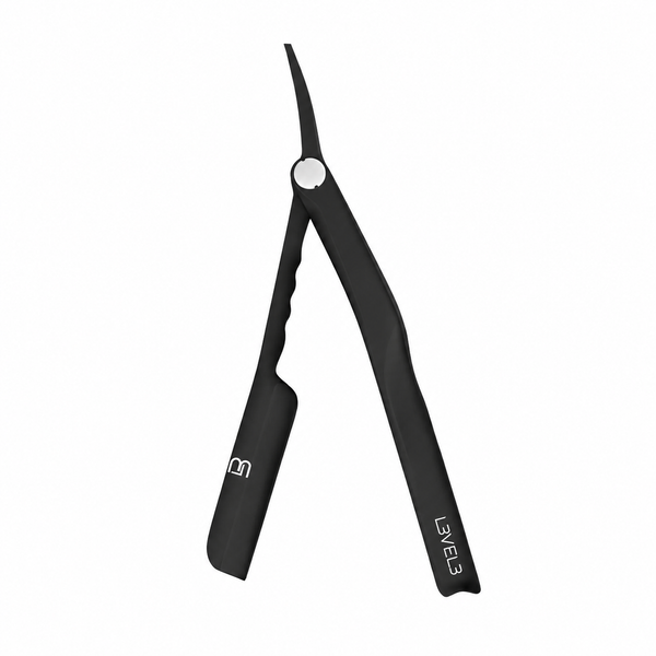 RASOIR MILLY BLADE NOIR - LEVEL3 Le QG du Barbier