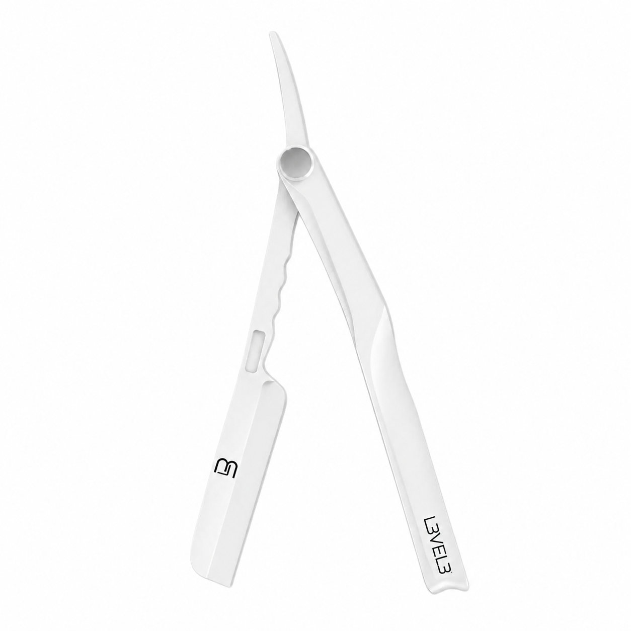 RASOIR MILLY BLADE BLANC - LEVEL3 Le QG du Barbier