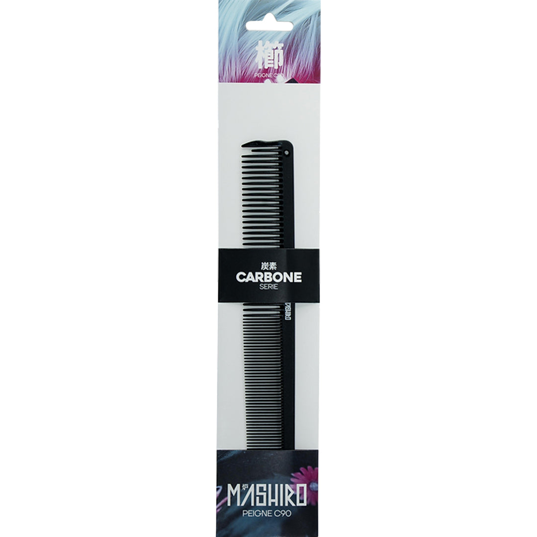 Peigne carbone MASHIRO C90 Le QG du Barbier