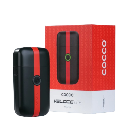 SHAVER VELOCE LITE ROUGE ET NOIR - COCCO Le QG du Barbier