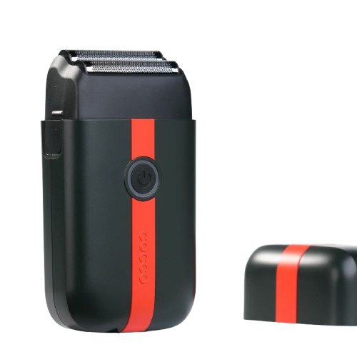 SHAVER VELOCE LITE ROUGE ET NOIR - COCCO Le QG du Barbier