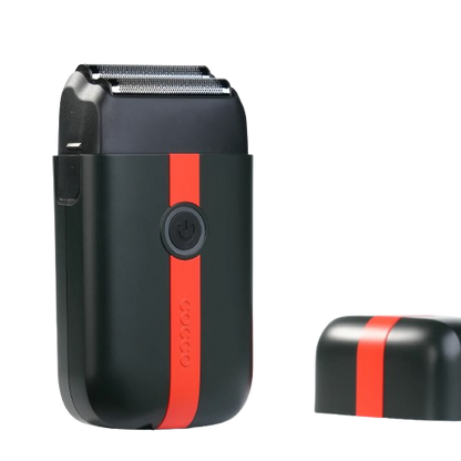 SHAVER VELOCE LITE ROUGE ET NOIR - COCCO Le QG du Barbier