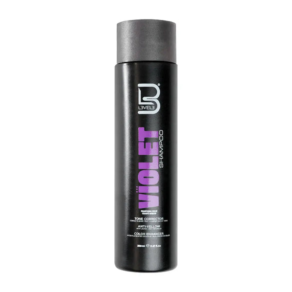 SHAMPOING VIOLET 280ML - LEVEL3 Le QG du Barbier