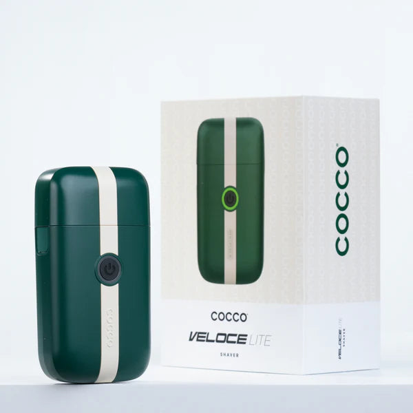 SHAVER VELOCE LITE VERT ET BLANC- COCCO Le QG du Barbier