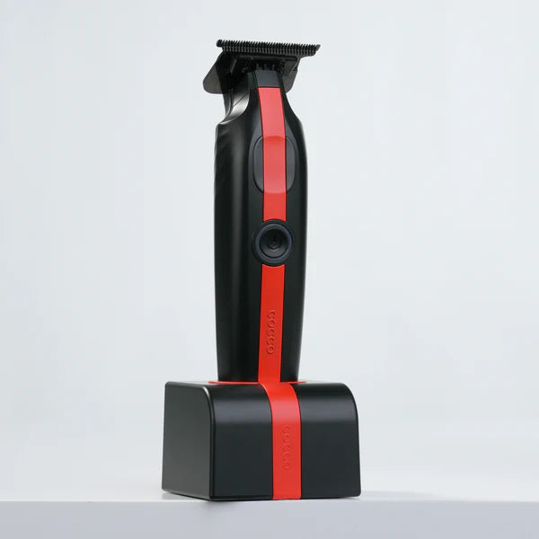 TRIMMER VELOCE LITE ROUGE ET NOIR - COCCO Le QG du Barbier