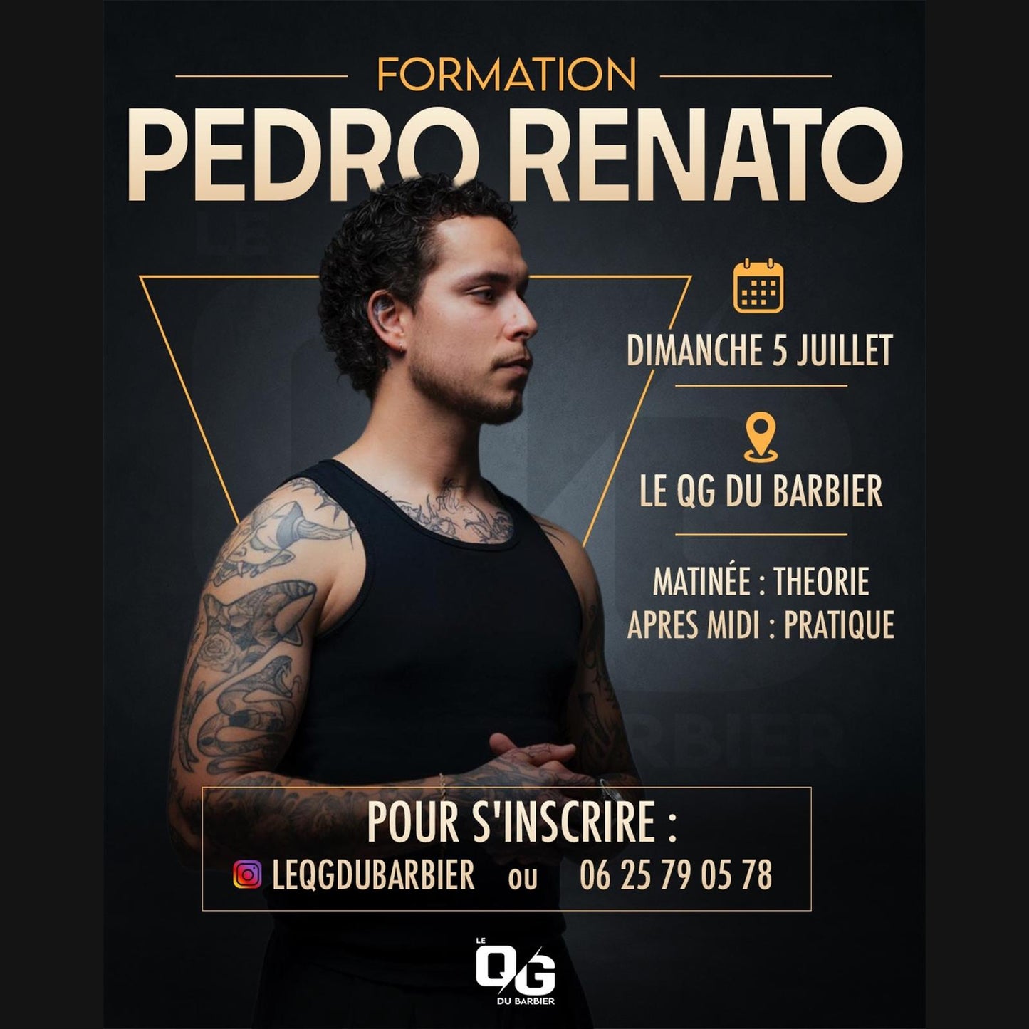 FORMATION AVEC PEDRO RENATO (partie visuelle matinée uniquement)