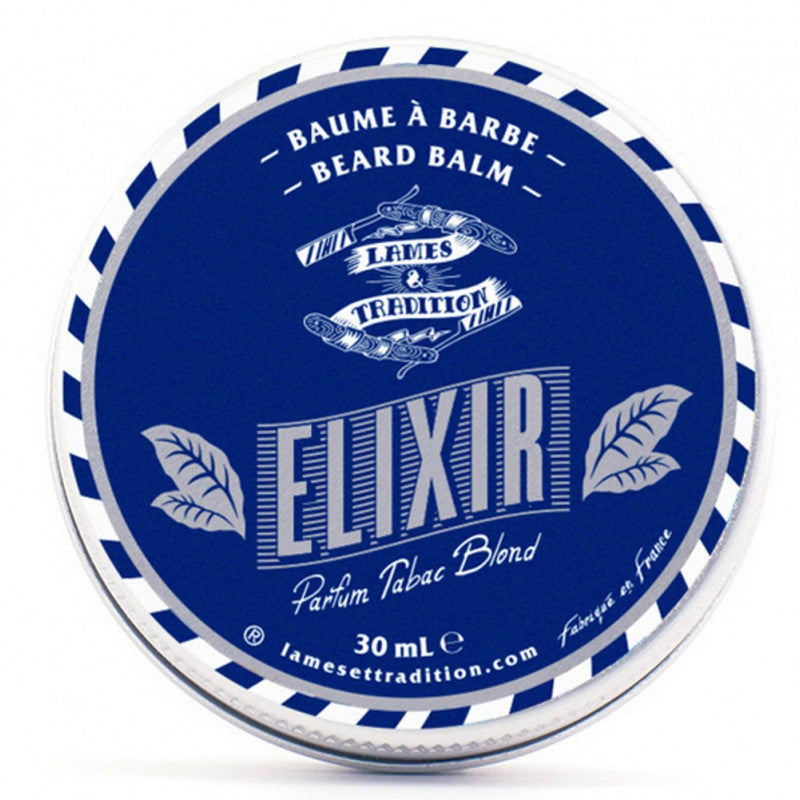 BAUME À BARBE ELIXIR 30ML - LAMES ET TRADITION Le QG du Barbier