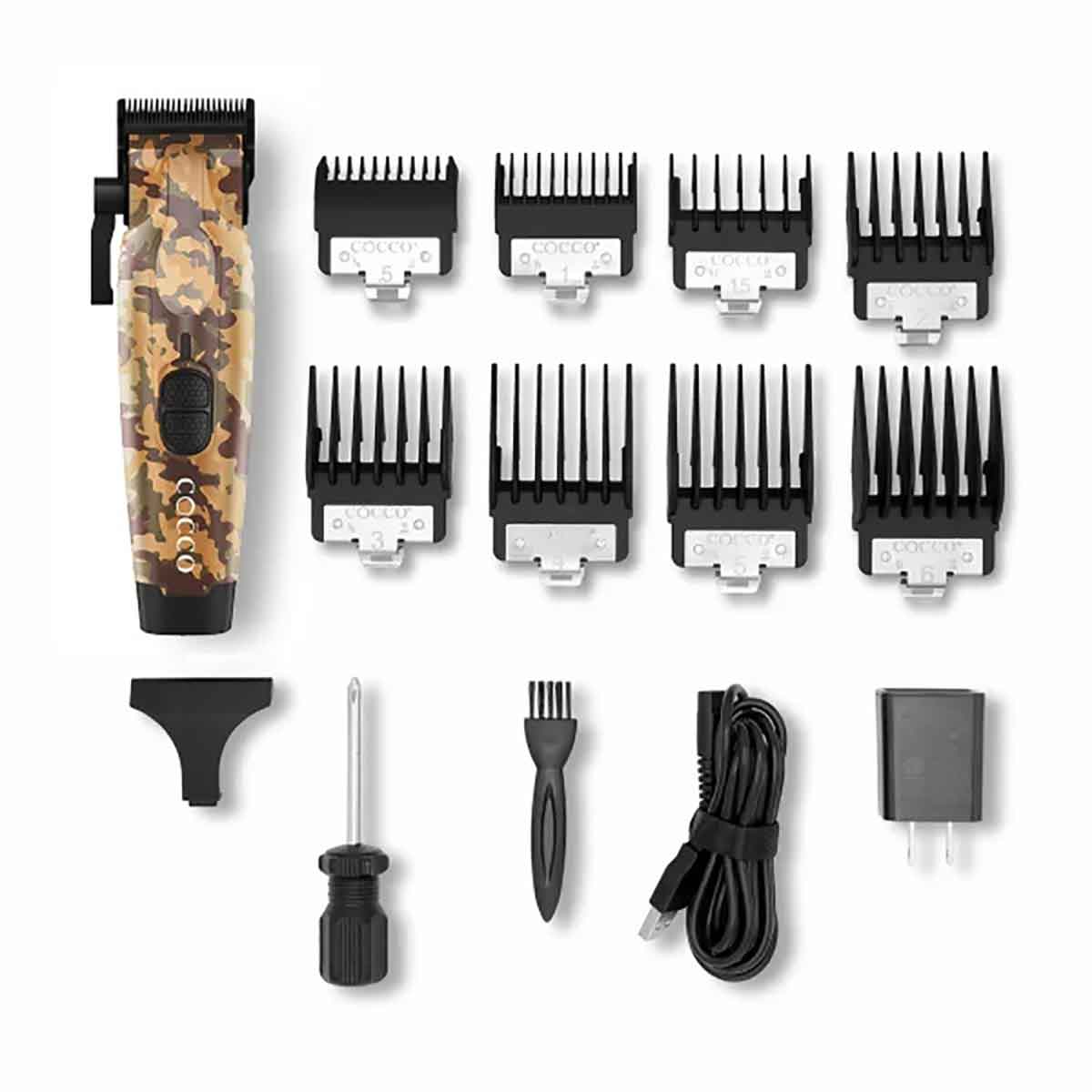 HYPER VELOCE CLIPPER CAMO - COCCO Le QG du Barbier