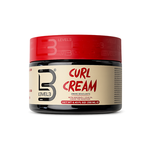 CURL CREAM 250ML - LEVEL3 Le QG du Barbier
