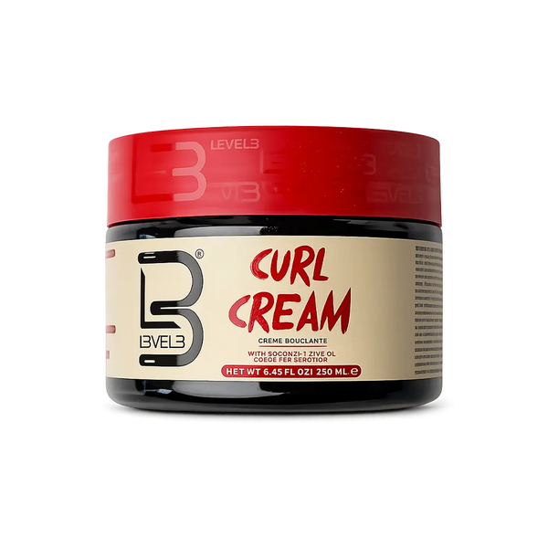 CURL CREAM 250ML - LEVEL3 Le QG du Barbier