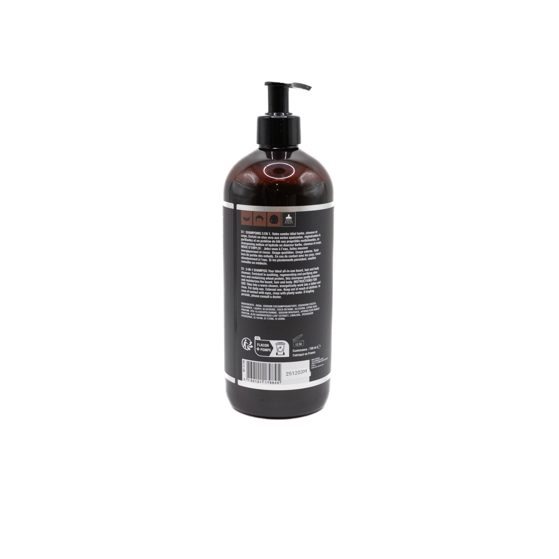 SHAMPOING 3EN1 S1 750ml 2