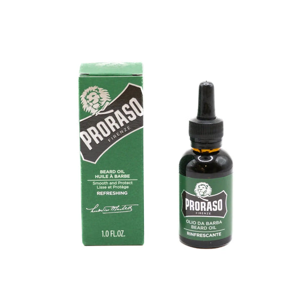 HUILE A BARBE GREEN 30ML PRORASO 2