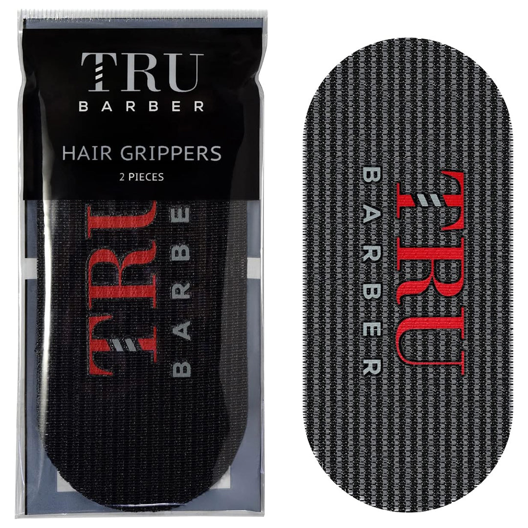 HAIR GRIPPERS NOIR ET ROUGE - TRUE BARBER Le QG du Barbier