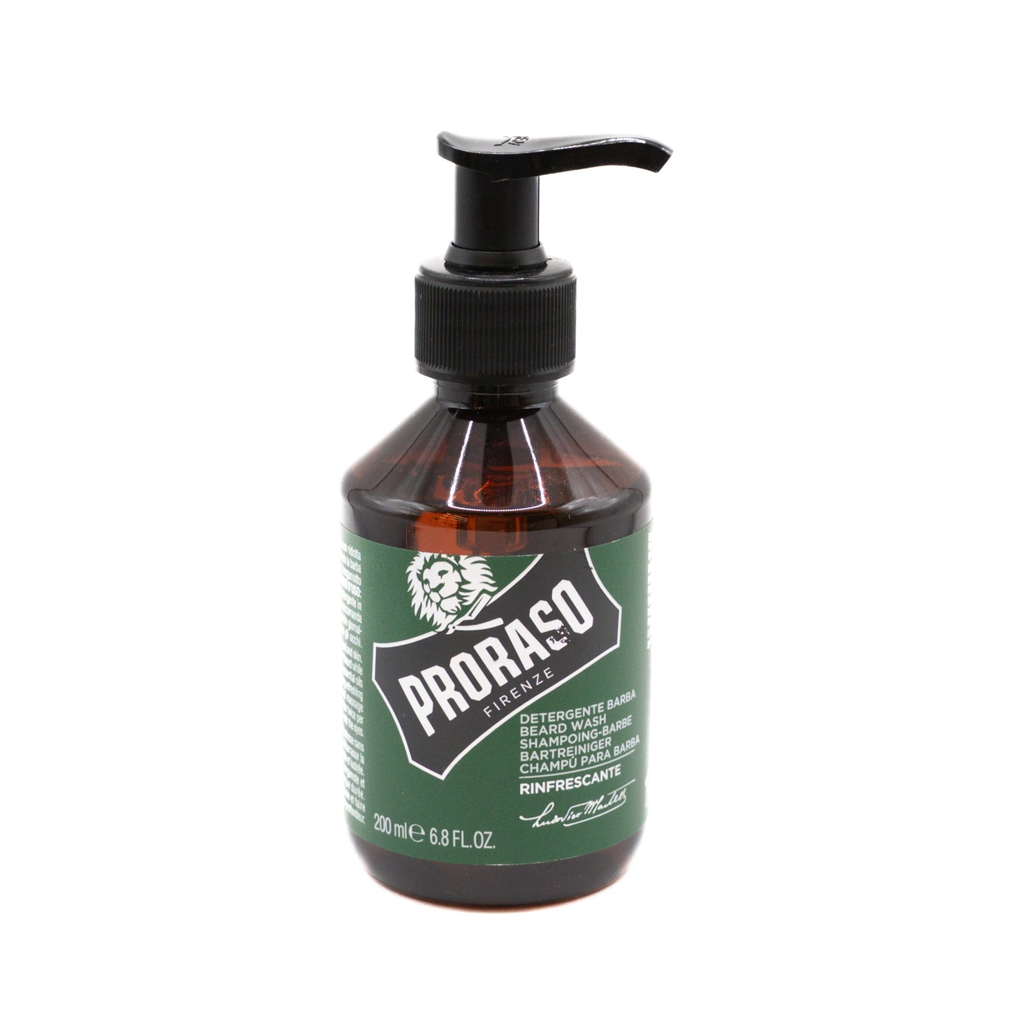 SHAMPOING BARBE GREEN 200ML - PRORASO Le QG du Barbier