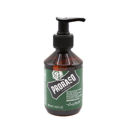 SHAMPOING BARBE GREEN 200ML - PRORASO Le QG du Barbier