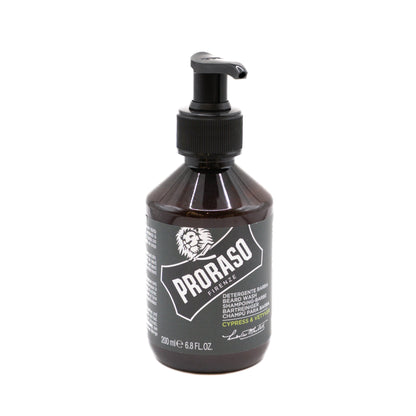 SHAMPOING BARBE CYPRESS AND VETYVER 200ML PRORASO