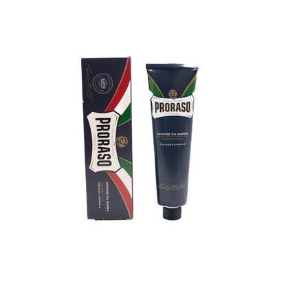 CREME DE RASAGE EN TUBE BLUE 150ML - PRORASO Le QG du Barbier
