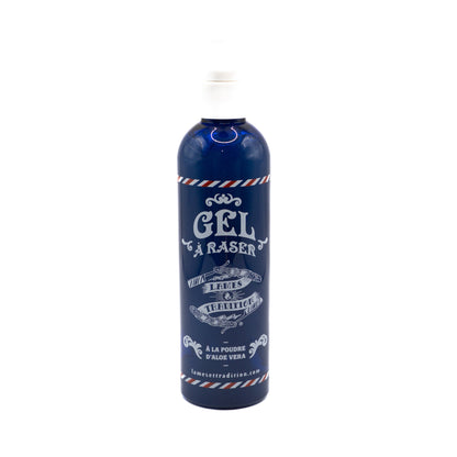 GEL DE RASAGE TRANSPARENT 250 ML - LAMES ET TRADITION
