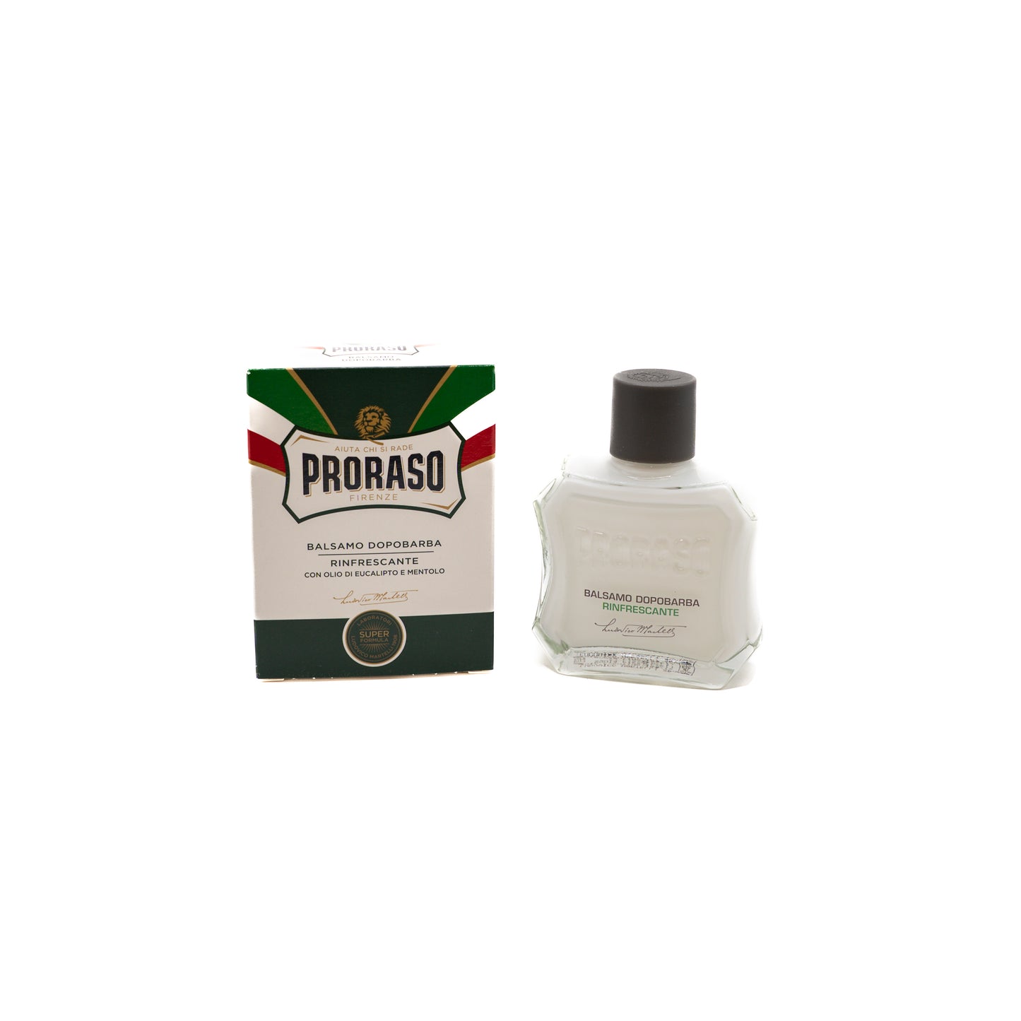 AFTER SHAVE BALM GREEN 100ML - PRORASO Le QG du Barbier