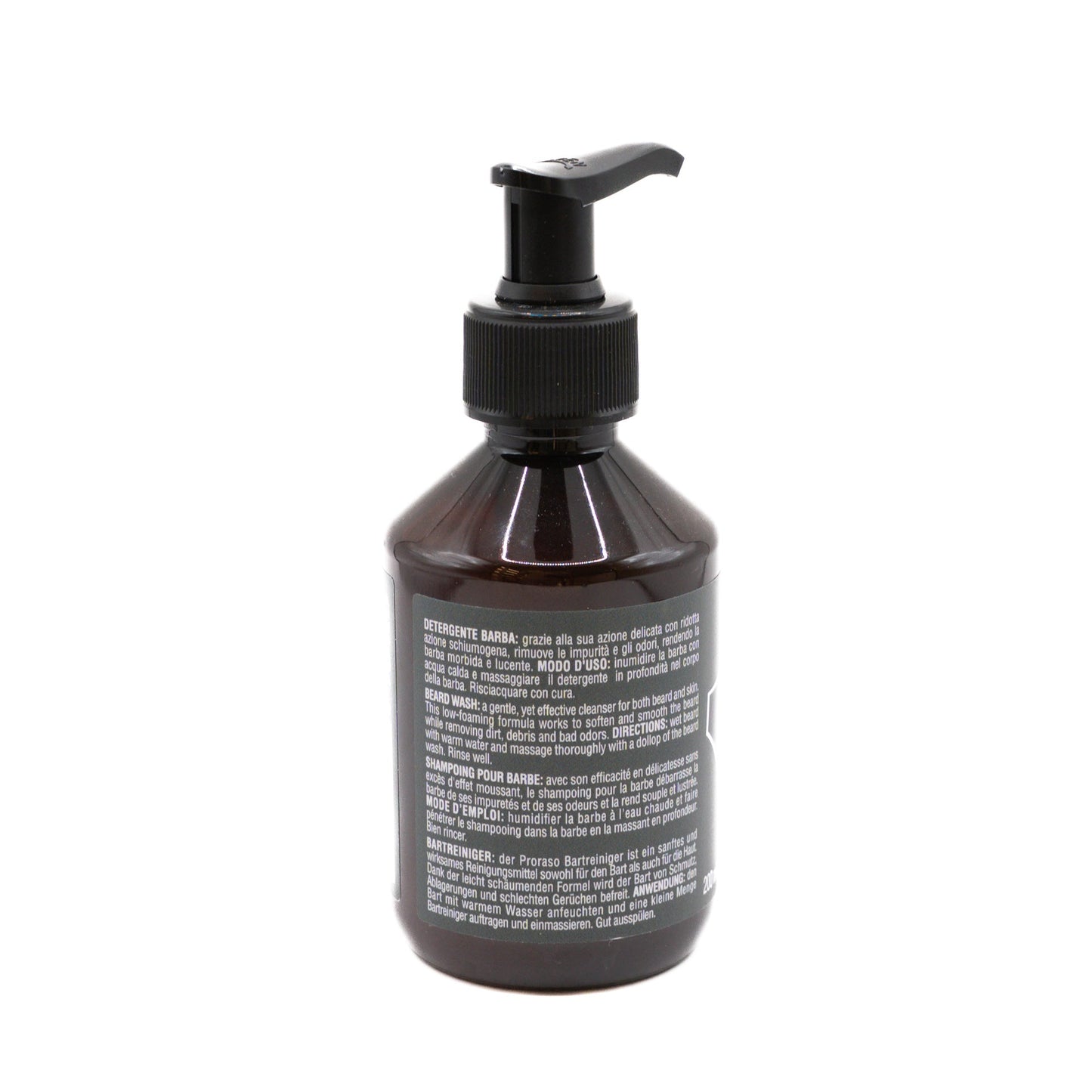 SHAMPOING BARBE CYPRESS AND VETYVER 200ML PRORASO 2
