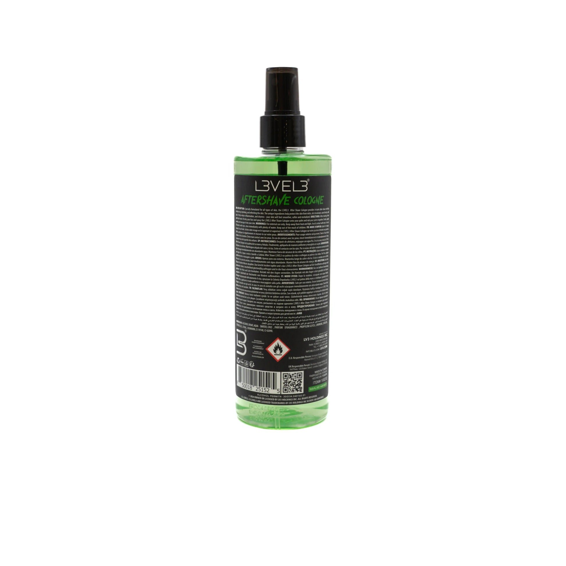 APRES RASAGE COLOGNE FERSH 400 ML - L3VEL3