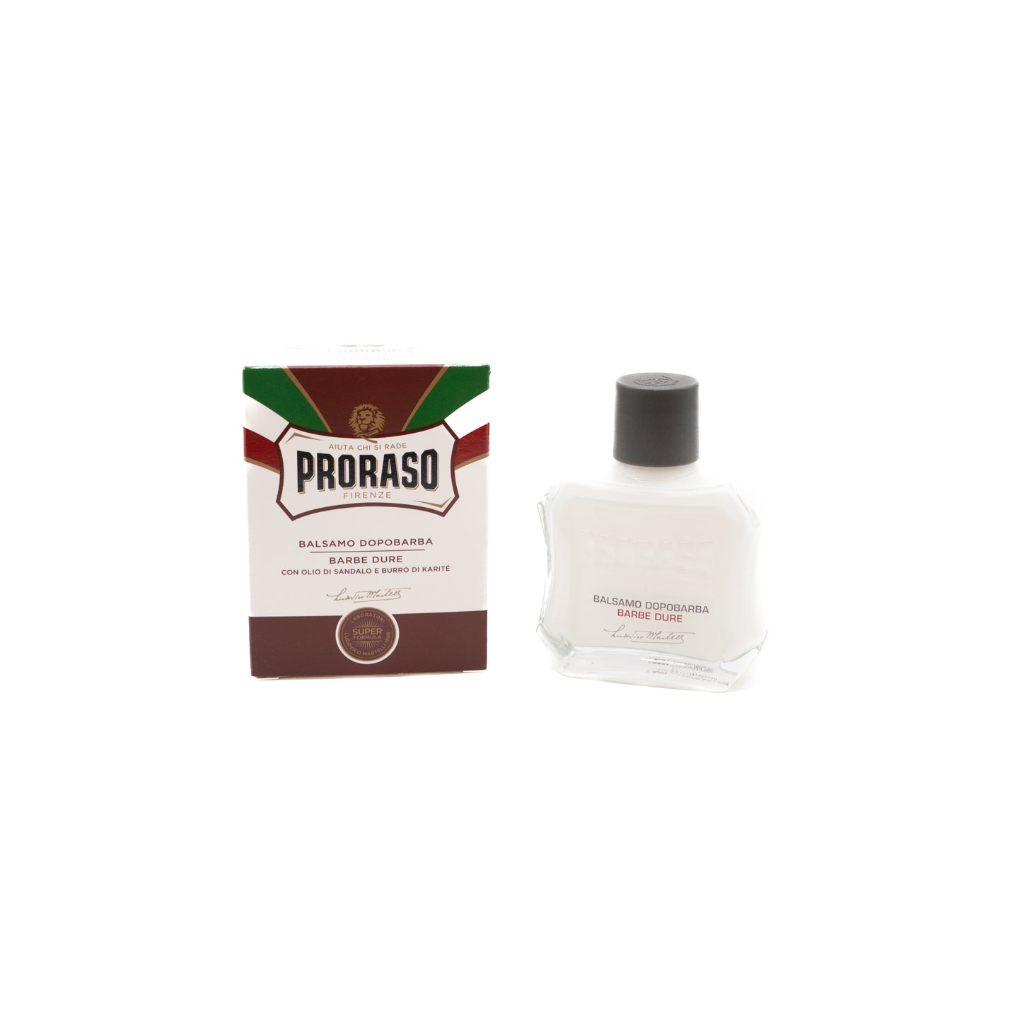 AFTER SHAVE BALM RED 100ML - PRORASO Le QG du Barbier