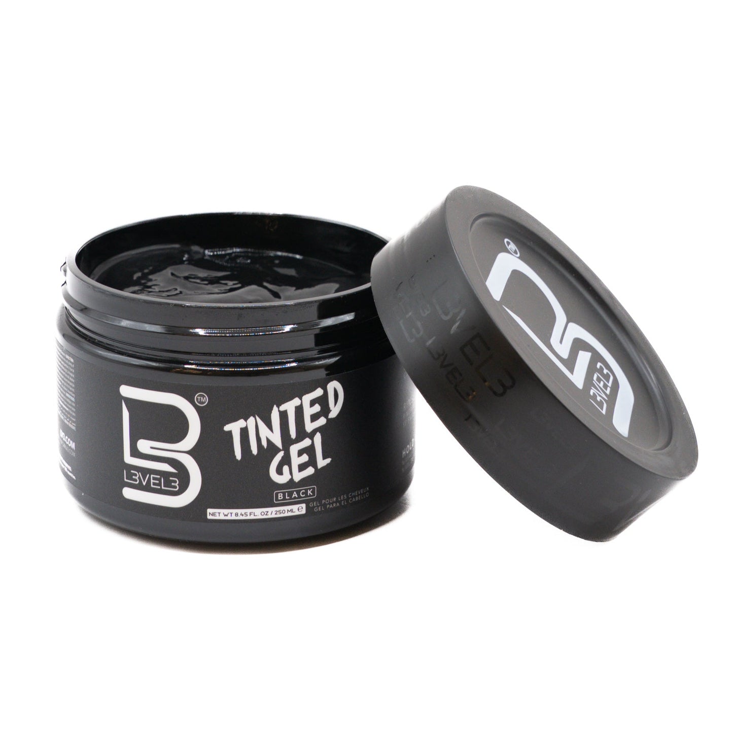 TINTED GEL BLACK 250 ML GEL TEINTÉ - LEVEL3