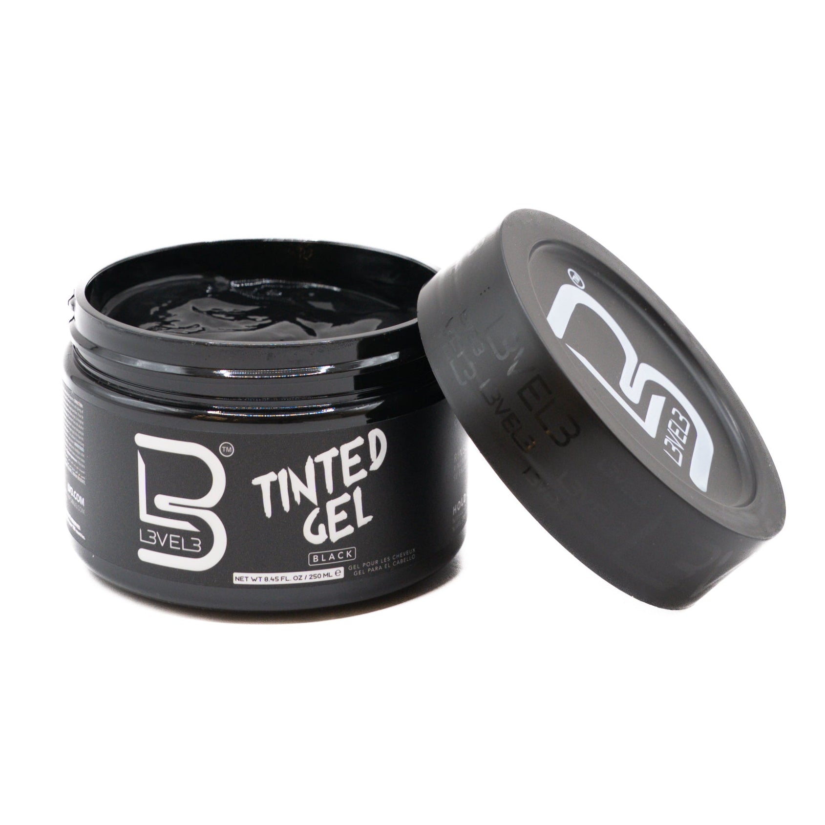 TINTED GEL BLACK 250 ML GEL TEINTÉ - LEVEL3