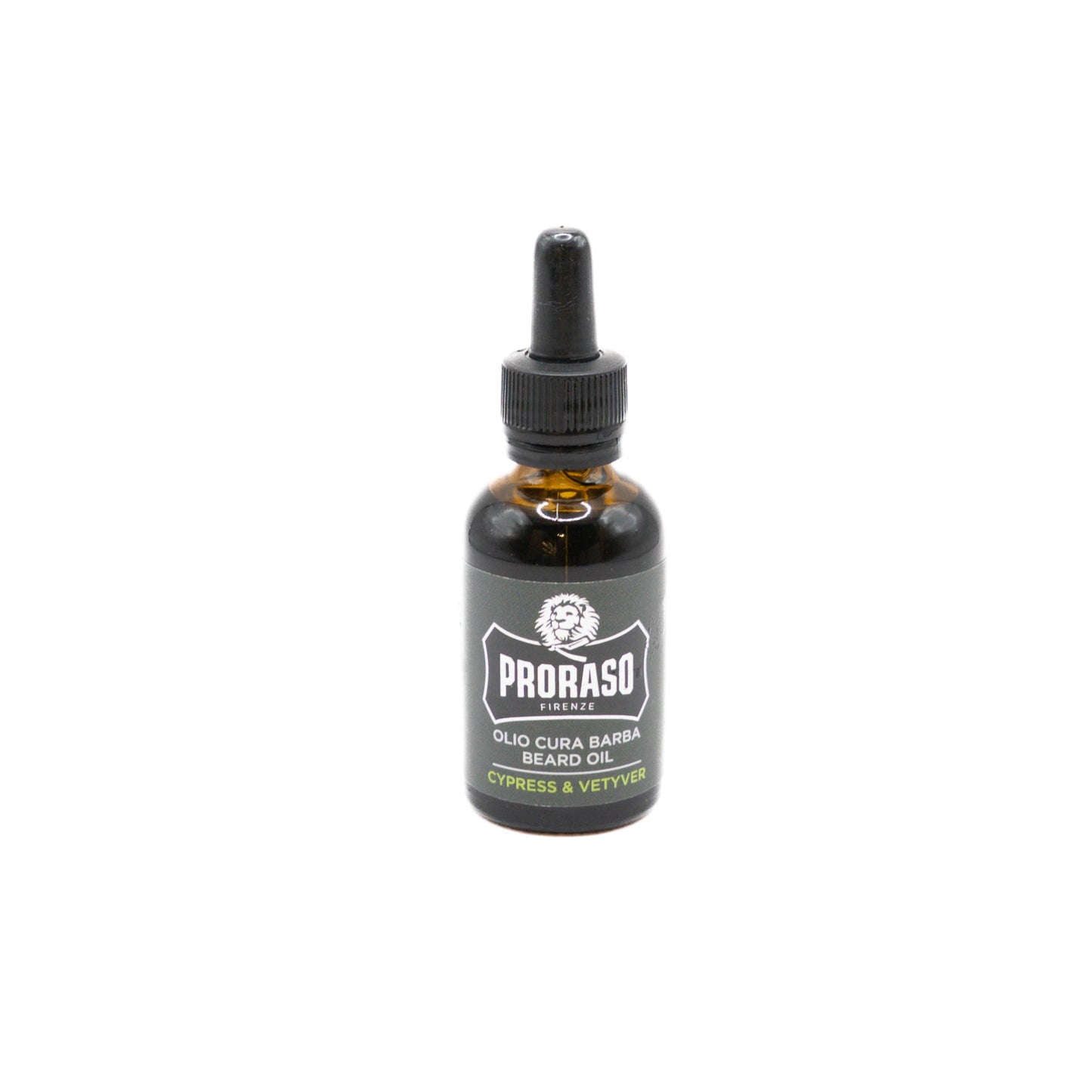 HUILE A BARBE CYPRESS AND VETYVER 30ML PRORASO 2